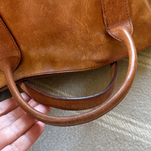Madewell The Prague Satchel English Saddle - Picture 9 of 12